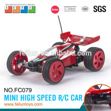 Nuevo diseño juguetes rc 4CH mini alta velocidad coque puede mini rc coche para niños /EMC/ROHS de EN71/ASTM/EN62115 / 6P R & TTE